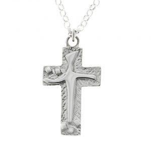 Silver Cross On Chain